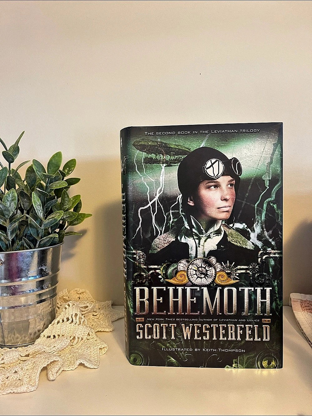 Behemoth Hardcover Book Green & Black